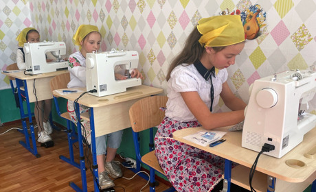 У школі № 15 оновили кабінет трудового навчання 