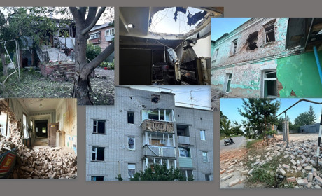 Білопілля та Ворожба – під обстрілами: є поранені, багато пошкоджень