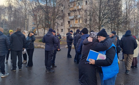 Допомога попри біль: волонтери привезли допомогу постраждалим після обстрілу Глухова