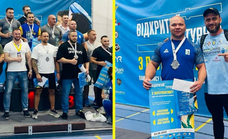 Переяславець Володимир Гетьман увійшов у ТОП-10 на турнірі з пауерліфтингу в Києві