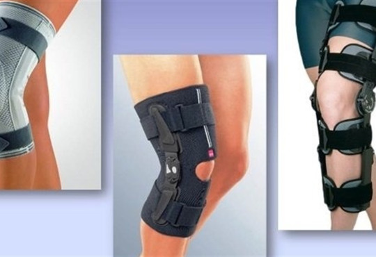 Види ортопедичних наколінників