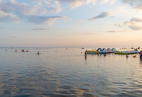 Скадовск: климат, погода и температура воды в море 