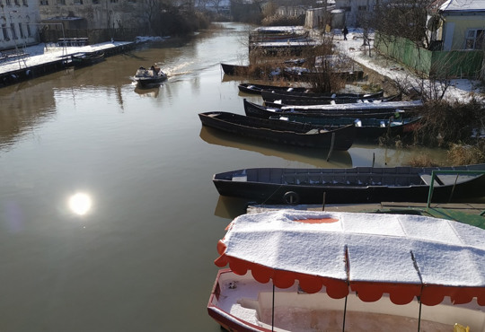 Липованська юшка, екскурсії на човнах і сосновий ліс. За чим їхати у зимове Вилкове