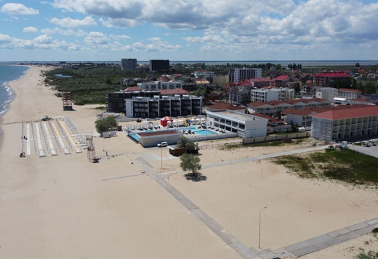 Каролино-Бугаз 2021: видео с высоты птичьего полета