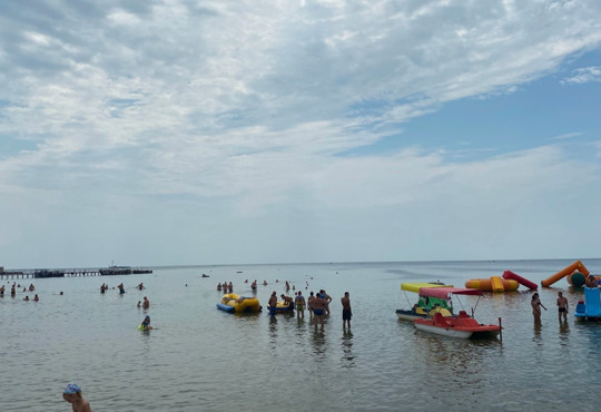 Cкадовск: видео с высоты птичьего полета