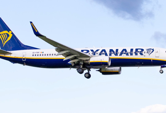 Від 1 євро: Ryanair розпродає квитки з різних міст України