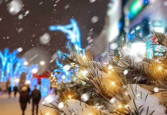 Как украсили Одессу к Новому году: праздничные фото