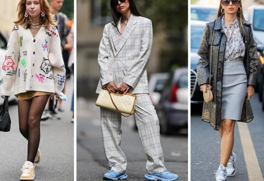 З чим носити кросівки: п'ять трендових аутфітів сезону 2023–2024