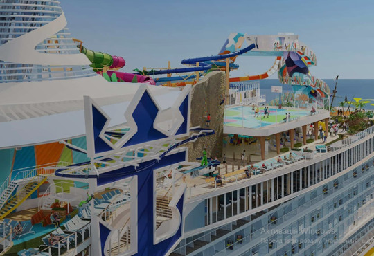 5 фактів про найбільший у світі круїзний лайнер Icon of the Seas, який вирушив у перший рейс