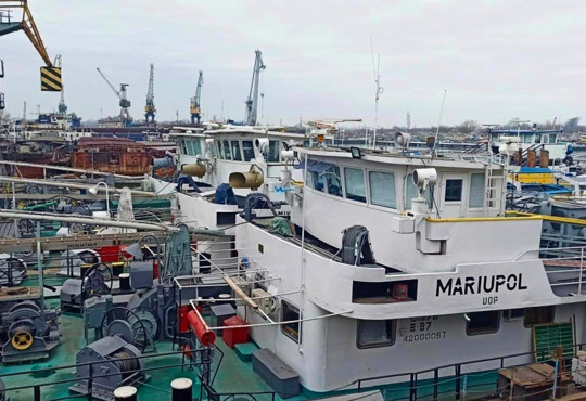 23 українські судна на Дунаї позбулися російських назв. Які імена вони носять тепер?