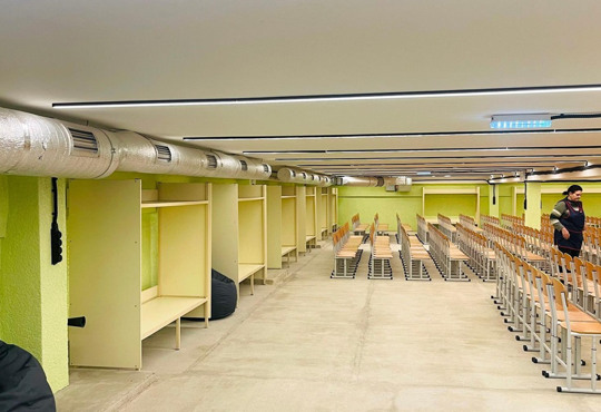 Навчання, відпочинок та розваги. На Одещині запрацює простір в укритті розрахований 570 дітей