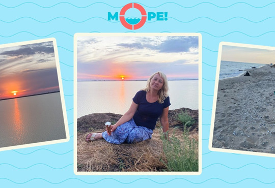 Інфраструктура завмерла, але я бачила море — журналістка про свій досвід відпочинку в Лебедівці