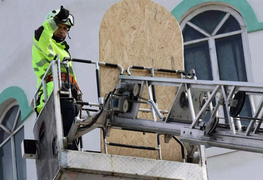 Рятувальники відновлюють собор у Запоріжжі. Яких руйнувань зазнала будівля храму?