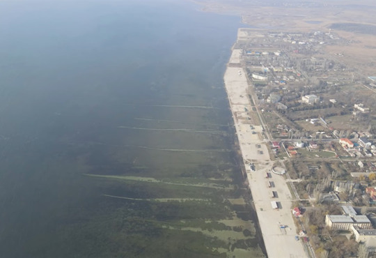 Красивая природа и чистая вода: осенний Скадовск в удивительном видео