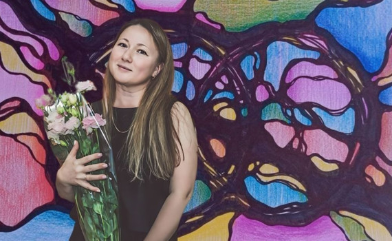 Марина Кашлакова знайшла гармонію у нейрографіці. Арттерапевтка вчить долати страхи малюванням