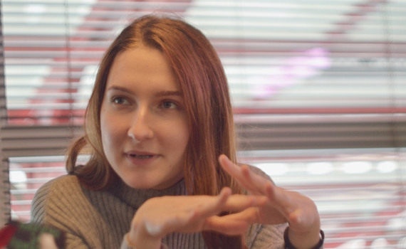 Як студентка ДонНУ імені Стуса Дарія Нишпорська завдяки вишу вчиться впливати на життя країни