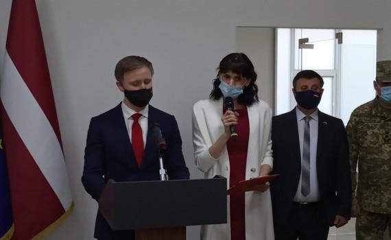 На знак підтримки. В Слов`янську почало працювати консульство Латвійської республіки
