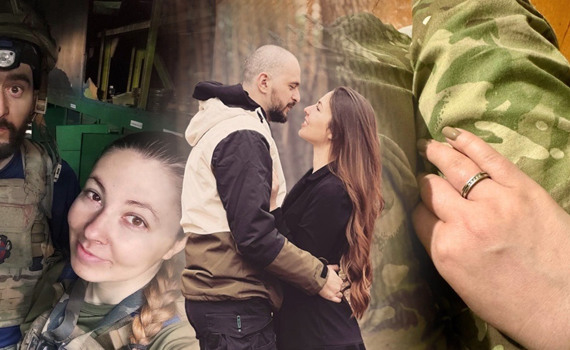 Ми одружилися на “Азовсталі”. Замість каблучки було кільце від гранати, яка спалила російський танк