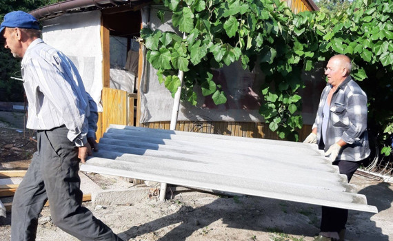 20 дней тишины на капремонт: как в Песках и Опытном впервые за пять лет войны восстанавливают дома