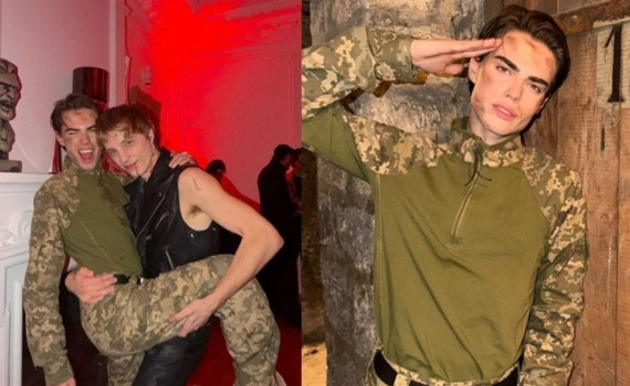 Блогер Олег Баришевський одягнув на Геловін форму ЗСУ (фото). І втрапив у скандал — реакція