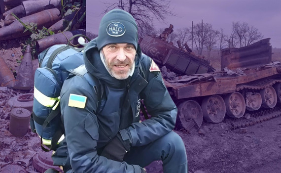 Здебільшого стоїш навколішки і копаєшся у землі. Андрій Карпенко 5 років розміновує українські землі