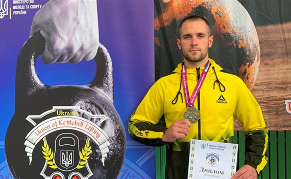 Ірпінчанин Володимир Кульківський посів І місце на Кубку України з гирьового спорту