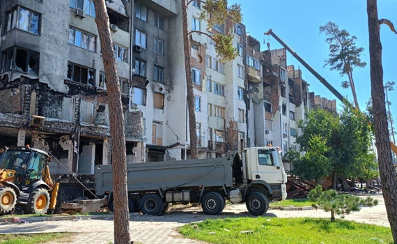Спостерігати за відбудовою Бучанського району тепер можна на інтерактивній мапі від United24 і ЛУН