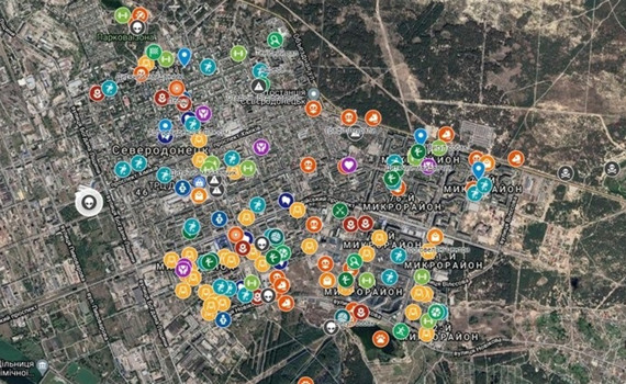 Это интерактивная карта возможностей в Северодонецке. Кому она будет полезна?