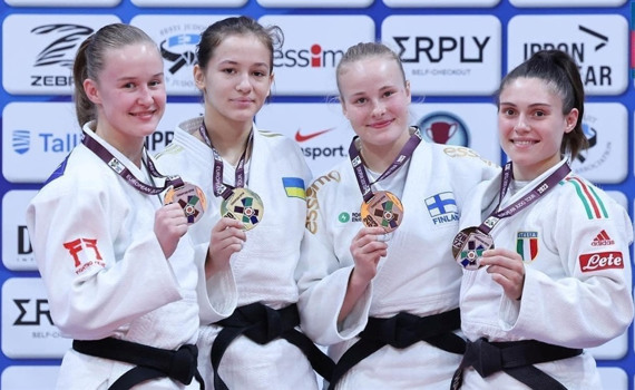 Спортсменка з Ірпеня Анастасія Чижевська виборола "золото" на Кубку Європи з дзюдо