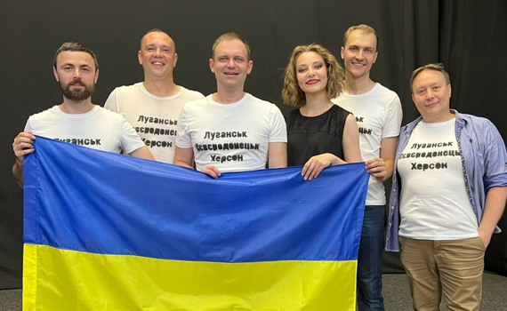 Наш театр в Сєвєродонецьку розстріляли впритул з танка. Будівля вигоріла, нічого не лишилося