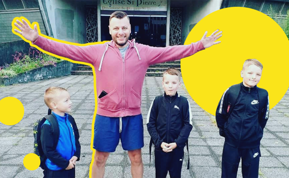 Без линейки и букета учителю. Многодетный отец из Краматорска рассказывает о школе во Франции