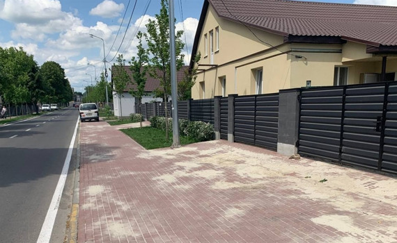 У Бучі на Вокзальній відремонтували тротуари за 3,4 мільйона гривень