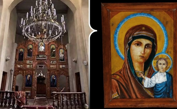 Ікона з окупованої Званівки на Донеччині зберігається у музеї на Рівненщині. Її врятував військовий