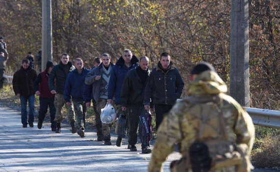 Обмен пленными на Майорске:  как все проходило и кого освободили. Онлайн-трансляция