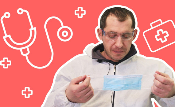 Утомлені на фоні війни та пандемії. Як працює лікарня в Красногорівці просто на лінії зіткнення