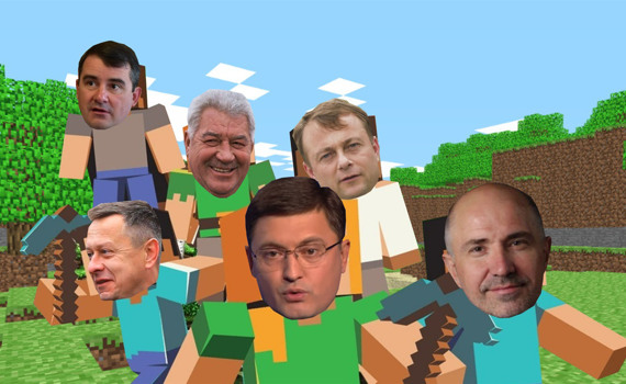 Кто накрафтил больше всех. Сравниваем декларации мэров Донецкой области в стиле игры Minecraft