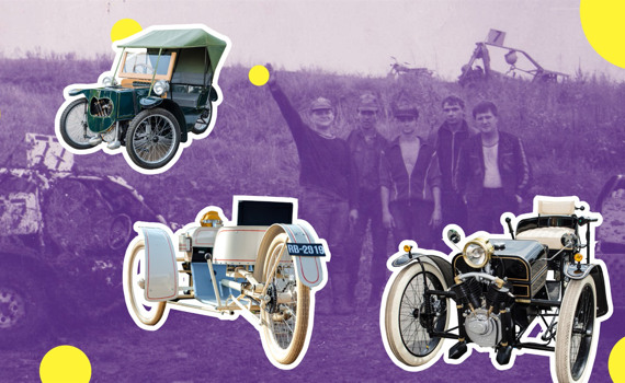 Від багі до триколісного Morgan Runabout: як житель Маріуполя Віталій Бондар виготовляє ретро-авто