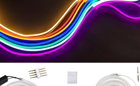 Светодиодный неон: применение, особенности, преимущества