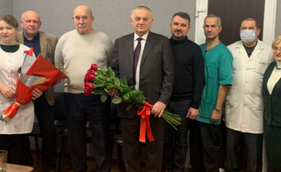 Володимир Степанов, який очолював лікарню у Слов'янську, пішов на пенсію після 18 років на посаді