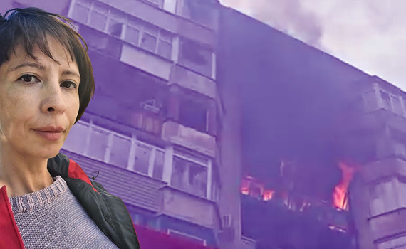 Увидела в новостях, как горит моя квартира в Северодонецке. Это уже второй дом, который я потеряла
