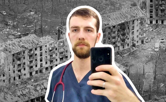 "We’d anesthetize dying children": Andriy Serbyn, doctor in Left-Bank Mariupol