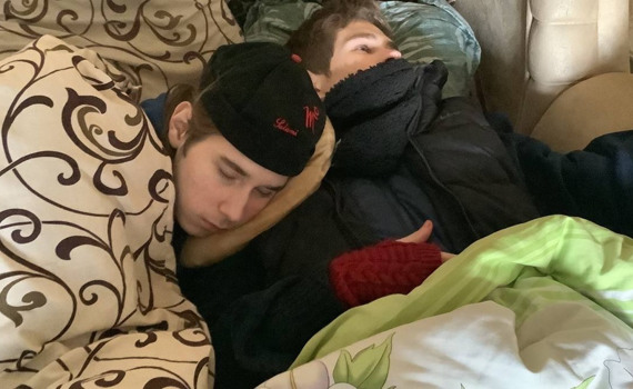 My brother died in my arms. His body was left in the apartment, as we couldn’t bury him