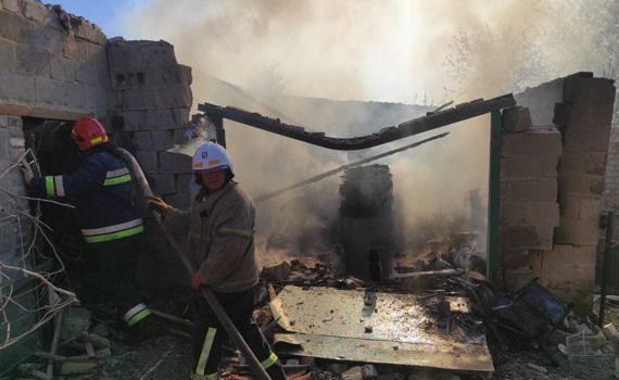 Донеччина під щильними обстрілами Росії. На Бахмут та Дружківку скинули авіабомби