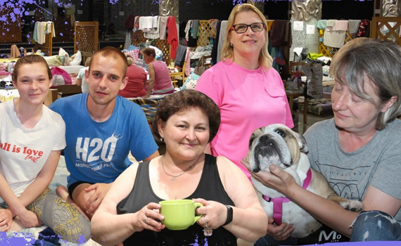 We have nowhere to return to. How Lutsk entertainment center became a home for 6,000 people