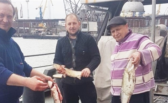 I was in the blockade in Mariupol for a month. We fished to survive, and women baked bread