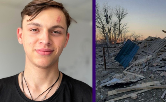 18-річний Павло ледь не загинув від російської міни. Він допомагав евакуювати людей на сході