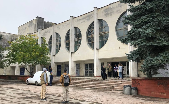 Цей Палац культури у Львові перетворюють Urban camp. Тут у просторі житимуть переселенці