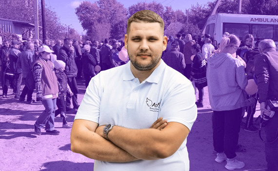 Дмитро Мишенін евакуював зі сходу 30 тисяч людей. Своїх «Янголів Спасіння» він зібрав у соцмережах