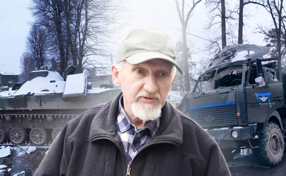 «Не прагну називатися героєм» –Дід Валентин, який підірвав колону російської техніки на Вокзальній