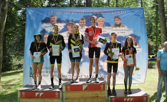 Команда Київщини виборола 7 медалей на чемпіонаті України зі спортивного орієнтування на велосипедах